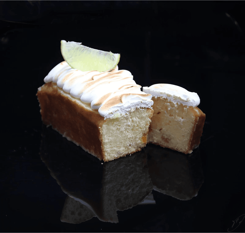 image recipe Лимонный кекс с базиликом