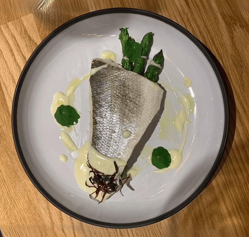 Сибас на пару