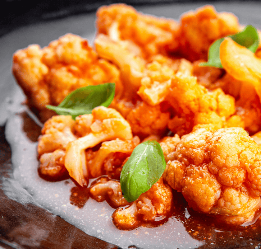 Цветная капуста в соусе гастрик